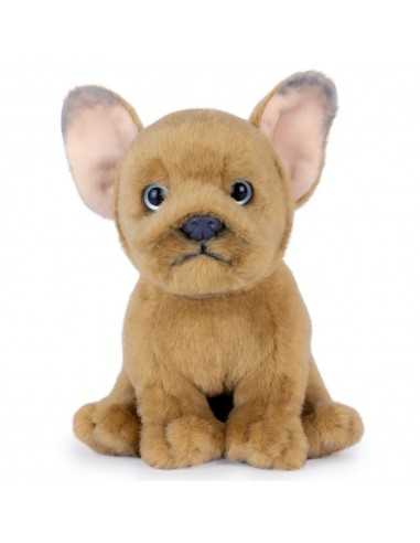 Peluche cane bulldog 17 cm living nature - KEYAN778 | Futurartb2b Ingrosso Giocattoli