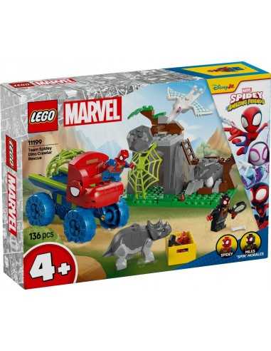 Lego SPIDEY 11199 Team Spidey: salvataggio su dino-ruspa - LEG6526768 | Futurartb2b Ingrosso Giocattoli