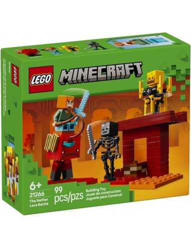 Lego Minecraft 21266 Battaglia sul ponte del Nether - LEG6526772 | Futurartb2b Ingrosso Giocattoli