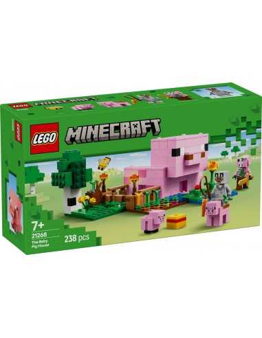 Lego Minecraft 21268 La casa del maialino - LEG6526776 | Futurartb2b Ingrosso Giocattoli