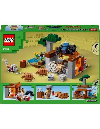 Lego Minecraft 21269 Spedizione nella miniera dell’armadillo - LEG6526778 | Futurartb2b Ingrosso Giocattoli