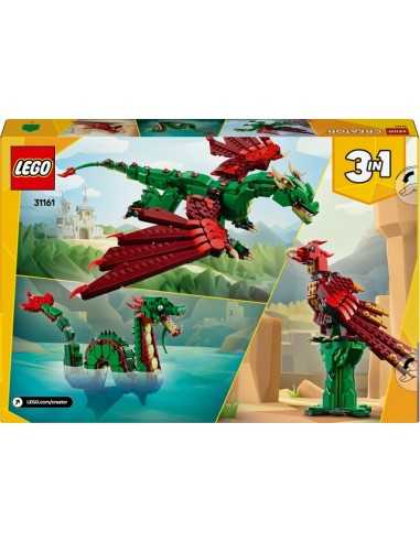 Lego Creator 31161 Drago medievale - LEG6527845 | Futurartb2b Ingrosso Giocattoli