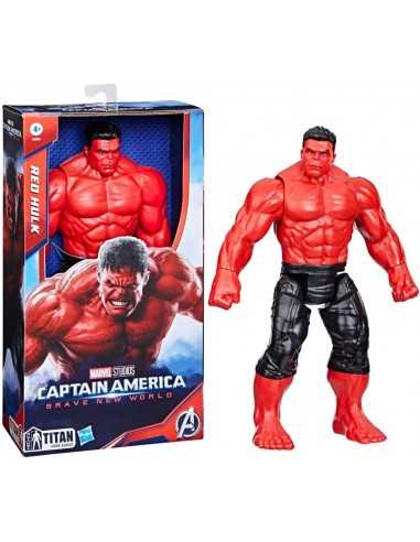 Personaggio Marvel deluxe di Hulk rosso - AGRF92995L | Futurartb2b Ingrosso Giocattoli