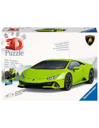 Puzzle 3D - Lamborghini Huracan EVO verde - RAV11559 | Futurartb2b Ingrosso Giocattoli