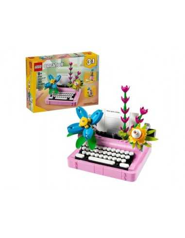 Lego Creator 31169 Macchina da scrivere con fiori - LEG6527861 | Futurartb2b Ingrosso Giocattoli