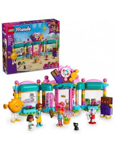 Lego Friends 42649 Negozio di dolciumi di Heartlake City - LEG6526848 | Futurartb2b Ingrosso Giocattoli