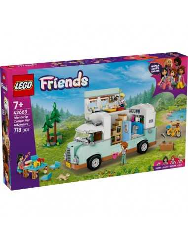 Lego Friends 42663 Avventura sul camper dell’amicizia - LEG6526870 | Futurartb2b Ingrosso Giocattoli