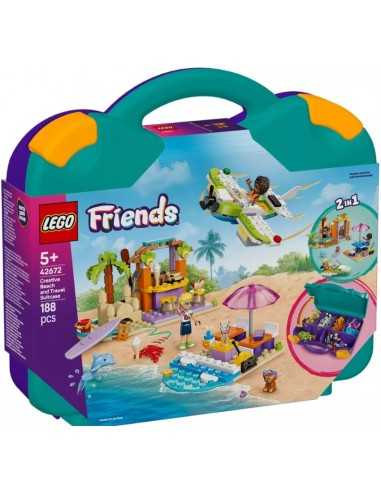 Lego Friends 42672 Valigia creativa da spiaggia e da viaggio - LEG6526884 | Futurartb2b Ingrosso Giocattoli