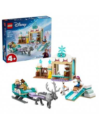 Lego Disney 43256 Avventura sulla slitta di Anna Frozen - LEG6526228 | Futurartb2b Ingrosso Giocattoli