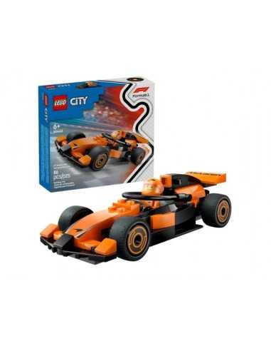 LEGO CITY 60442 - PILOTA E MONOPOSTO MCLAREN F1 - LEG6526266 | Futurartb2b Ingrosso Giocattoli