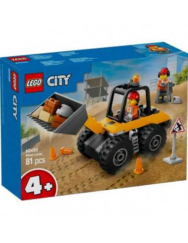 LEGO CITY 60450 Pala gommata gialla - LEG6518566 | Futurartb2b Ingrosso Giocattoli