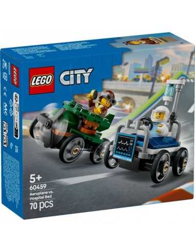 LEGO CITY 0459 Pack veicoli da corsa: aereo contro letto d’ospedale - LEG6526296 | Futurartb2b Ingrosso Giocattoli