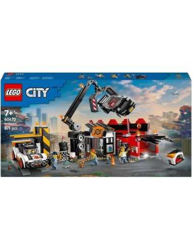 LEGO CITY 60472 Sfasciacarrozze con auto - LEG6526888 | Futurartb2b Ingrosso Giocattoli