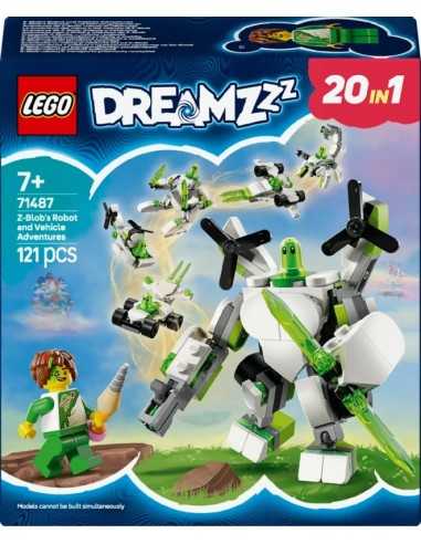 Lego Dreamzz 71487 Le avventure del robot e del veicolo di Z-Blob - LEG6526316 | Futurartb2b Ingrosso Giocattoli