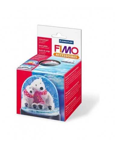 accessorio sfera fimo neve rotonda - LAGST862942 | Futurartb2b Ingrosso Giocattoli