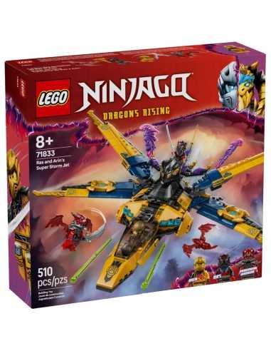 Lego Ninjago 71833 Jet Super Storm di Ras e Arin - LEG6526908 | Futurartb2b Ingrosso Giocattoli