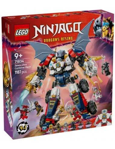 Lego Ninjago 71834 Mech Ultra Combinatore di Zane - LEG6526910 | Futurartb2b Ingrosso Giocattoli