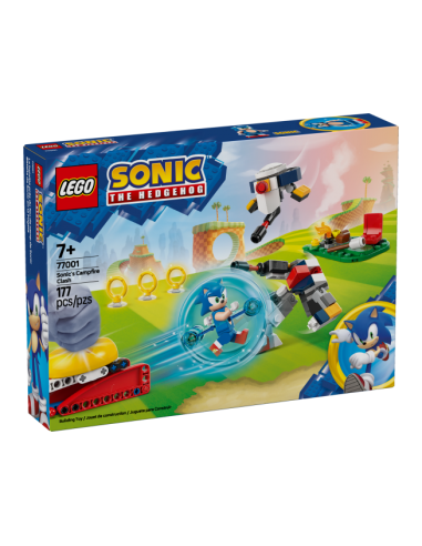 Lego Sonic 77001 Duello al falò di Sonic - LEG6526974 | Futurartb2b Ingrosso Giocattoli