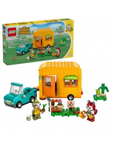 LEGO ANIMAL CROSSING 77054 La roulotte e il negozio di giardinaggio di Florindo - LEG6526389 | Futurartb2b Ingrosso Giocattoli