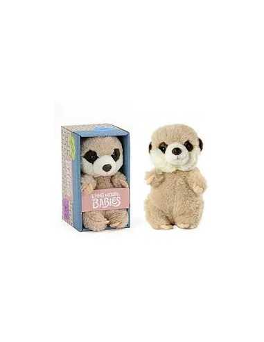 Peluche Baby Suricato Meerkat 17cm - KEYAN756 | Futurartb2b Ingrosso Giocattoli