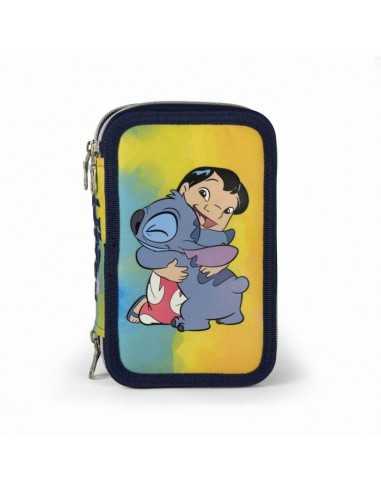 Astuccio 3 zip completo Lilo e Stitch - CRG241160 | Futurartb2b Ingrosso Giocattoli