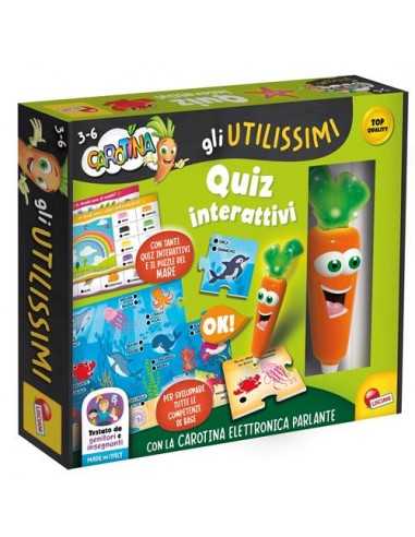 Gioco Carotina penna parlante gli utilissimi quiz interattivi - LIS107865 | Futurartb2b Ingrosso Giocattoli