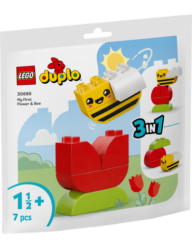 Lego Duplo 30686 il mio fiore e ape - LEG6527953 | Futurartb2b Ingrosso Giocattoli