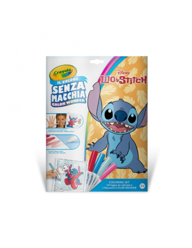 Coloring set Album da colorare wonder Lilo e Stitch - CRA25-7021 | Futurartb2b Ingrosso Giocattoli