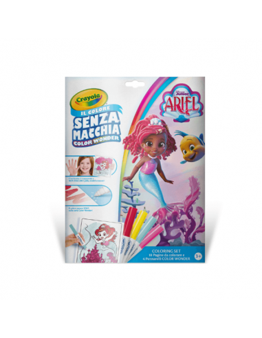 Coloring set Album da colorare wonder Ariel - CRA25-7019 | Futurartb2b Ingrosso Giocattoli