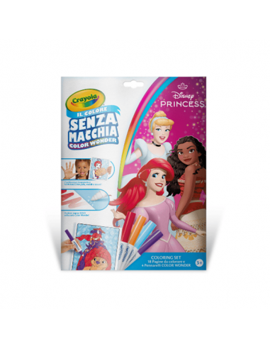 Coloring set Album da colorare wonder Disney Princess - CRA25-2900 | Futurartb2b Ingrosso Giocattoli