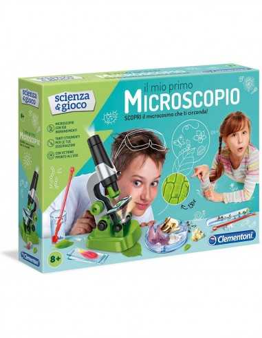 Clementoni - 12794 - Il mio primo microscopio - 2073628600073 | Futurartb2b Ingrosso Giocattoli