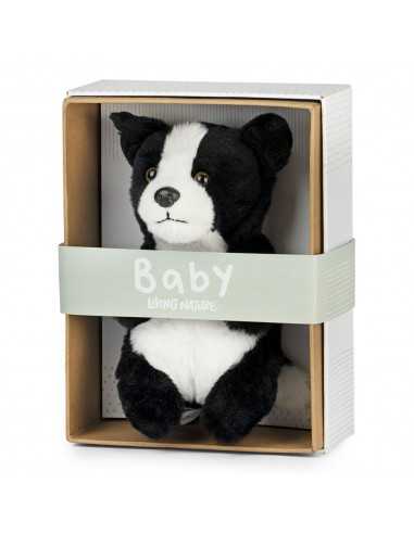 Peluche in scatola Baby Cucciolo di Border Collie 17cm - KEYAN754 | Futurartb2b Ingrosso Giocattoli