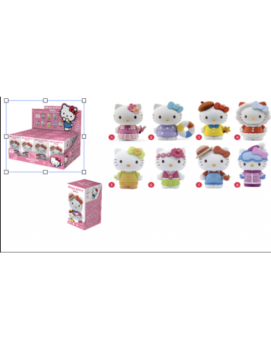 Sanrio Mini-bambola Hello Kitty YuMe 7cm Doll Four Seasons Serie - TOY11534 | Futurartb2b Ingrosso Giocattoli