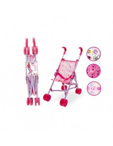 Baby Teo passeggino ad ombrello in metallo 58,50 cm - TEO64889 | Futurartb2b Ingrosso Giocattoli