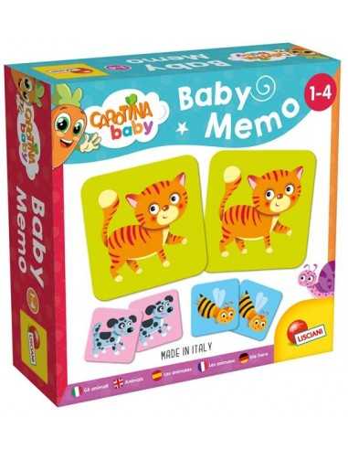 Carotina baby memo animali - LIS80045 | Futurartb2b Ingrosso Giocattoli