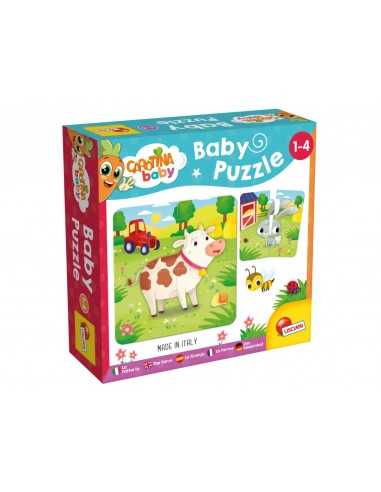 Carotina baby puzzle la fattoria - LIS80083 | Futurartb2b Ingrosso Giocattoli