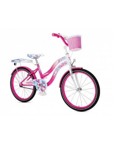 Bici Bicicletta Happy rosa 20 - | Futurartb2b Ingrosso Giocattoli