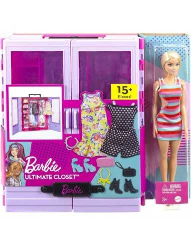 Barbie Armadio Guardaroba Playset Con Bambola - ROUHJL66 | Futurartb2b Ingrosso Giocattoli