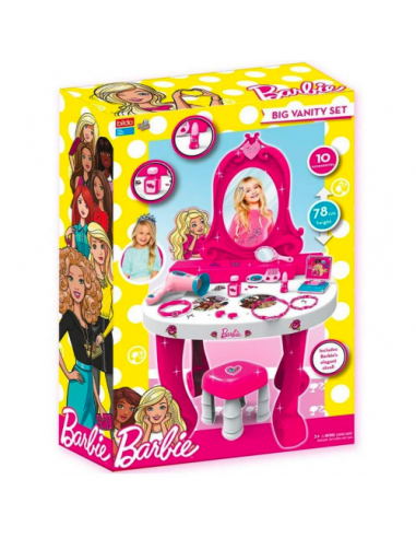 Barbie specchiera vanity con accessori - BIL2124 | Futurartb2b Ingrosso Giocattoli