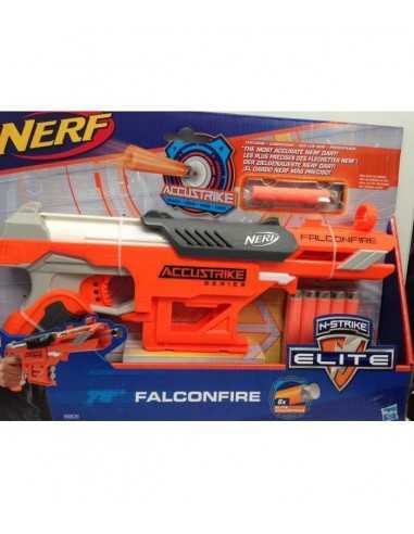 nerf strike falconfire con 5 dardi - HASB9839EU40 | Futurartb2b Ingrosso Giocattoli