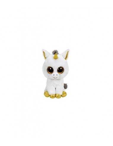 peluche unicorno pegasus beanie boos 15 centimetri - BIM0005547 | Futurartb2b Ingrosso Giocattoli