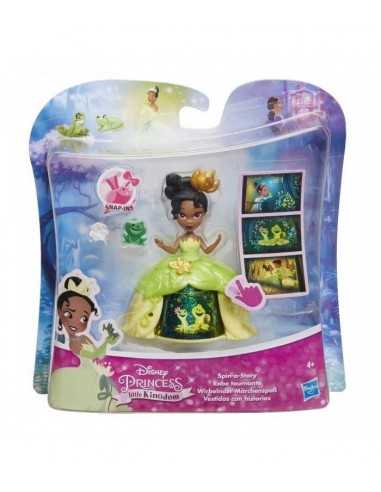 mini bambola principesse disney scopri la storia di tiana - HASB8962EU40/B8963 | Futurartb2b Ingrosso Giocattoli