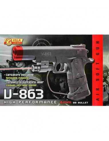 Pistola air soft v-863 laser - VIL863 | Futurartb2b Ingrosso Giocattoli