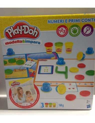 Play-doh numeri e primi conti modella e impara - HASB34061030 | Futurartb2b Ingrosso Giocattoli