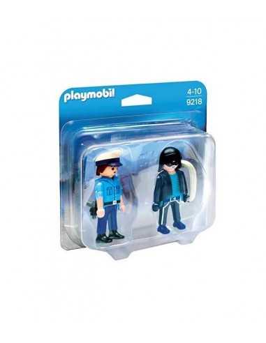 Playmobil poliziotto e ladro - PLA9218 | Futurartb2b Ingrosso Giocattoli