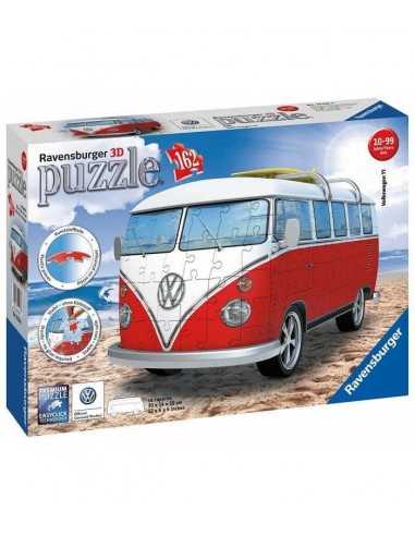 Puzzle Pulmino Volkswagen 3D - RAV12516 | Futurartb2b Ingrosso Giocattoli