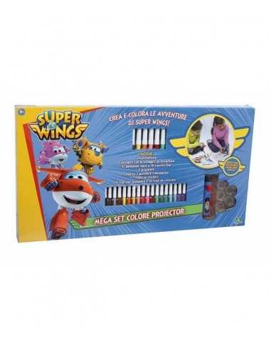 Mega set colore projector super wings - GIOUPC02000 | Futurartb2b Ingrosso Giocattoli