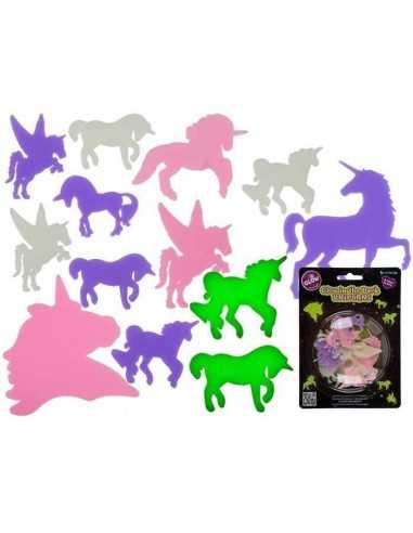 Unicorni fluorescenti 14 pezzi - R90/1056 | Futurartb2b Ingrosso Giocattoli