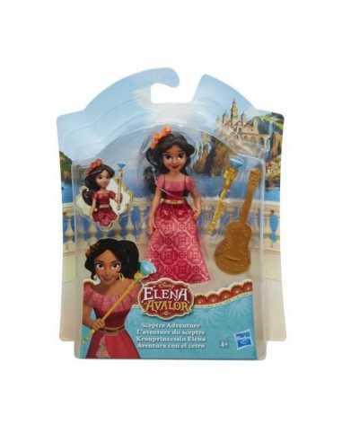 Disney princess mini bambola Elena kit scettro e chitarra - HASC0380EU40/C0381 | Futurartb2b Ingrosso Giocattoli