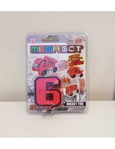 Megabot robot trasformabile lancia missili rosso - MAG00242/6 | Futurartb2b Ingrosso Giocattoli